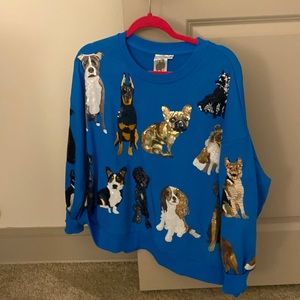 Queen of sparkles dog sweatshirt sold out online worn once